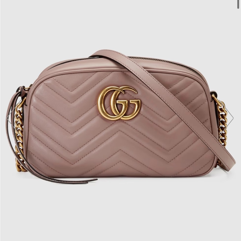 Authentic GUCCI GG MARMONT small leather bag